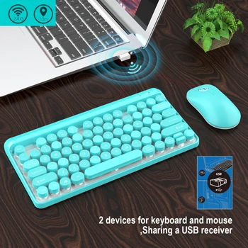 L100 2.4 G Bezdrátová Klávesnice a Myš Uživatelská Příručka Bezdrátové Multimediální Klávesnice Mechanická Keybords pro Desktop, Notebook, Tablet