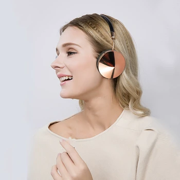 LIBOER hi-fi stereo Bezdrátové Bluetooth Sluchátka patentovaný design Gunuine kůže Skládací Nastavitelná Sluchátka S Mikrofonem headset