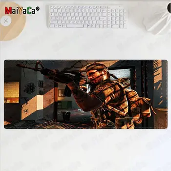 MaiYaCa Hot Prodej Call of Duty Warzone Černý hráč hrát rohože Podložka pod myš Doprava Zdarma Velký Myš, Podložka, Klávesnice Mat