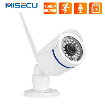 MISECU 1080P Wi-fi IP Kamera Bezdrátová Kamera Venkovní Audio Záznam, Detekce Pohybu, Vodotěsné CCTV Vedio Bezpečnostní Dohled