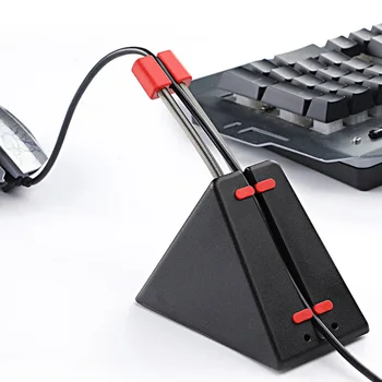 Myš Kabel Držák Drát Kabel Organizátor Flexibilní Herní Myš Poslední Clipper Line Fixer Vhodné Pro Provázkový Myš Gamer