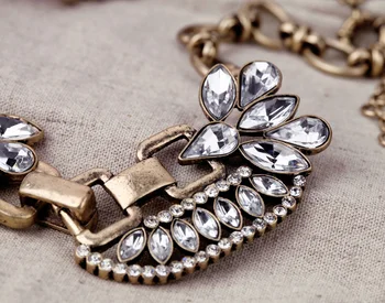 Móda módní doplňky vintage royal elegantní dámský náhrdelník doprava zdarma