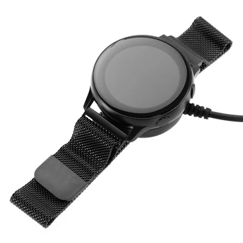 Nabíječka pro Samsung Hodinky Galaxy Active SM-R500 Smartwatch 1m USB Nabíjecí Kabel Smart Watch Bezdrátový Nabíjecí Kabel
