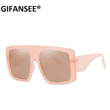 Nadrozměrné Náměstí sluneční Brýle, Ženy, Muži 2020 Značka Designer jasné velký rám luxusní Jedinečné Brýle Ženských Brýle UV400 odstíny