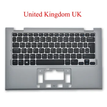 Notebook Palmrest UK NE klávesnice Pro DELL, Pro Inspiron 11 3000 3147 3148 P20T 05Y5RN 5Y5RN 04XV1T 4XV1T 0738D0 738D0 Nordic nové
