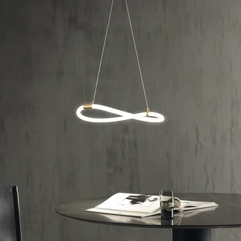 Nové měkké silikonové Moderní Lustr Světlo lustr v ložnici a Kuchyni, Stropní lampy, vnitřní osvětlení