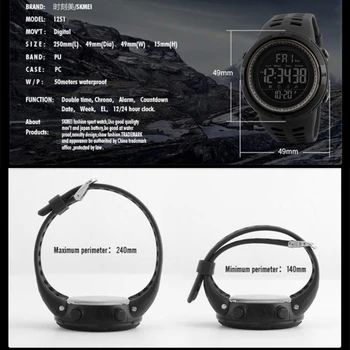 Nový Koncept Elektronické Hodinky 5ATM Vodě Odolný Chronograf Amazfit z Nerezové Oceli Módní Smartwatch 2020 Sport pro Muže