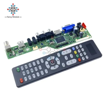 Nový, Univerzální LCD Controller Board Rozlišení TV základní Desky VGA/HDMI/AV/TV/USB Rozhraní HDMI Driver Board
