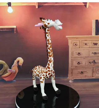 O 35cm krásné Madagaskar Melman plyšové hračky film kreslený žirafa měkká panenka dětská hračka dárek k narozeninám w0341