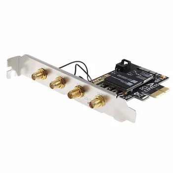 OPEN-SMART BCM94331CD Dual Band 450M Stolní Přenosný Bezdrátový DŮVTIP+BT4.0 PCI-E Karta WLAN