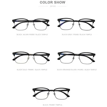 Optické Rámu Brýlí Muži Brýle Obdélník Rám Kovové Vintage Jasné Objektiv Předpis Myoipa Ženy Rámu Brýlí DD1555