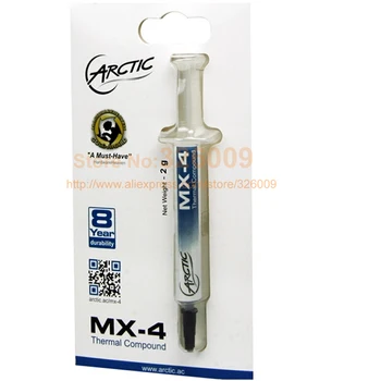 Originální ARCTIC MX-4 2g, 8.5 W/MK tepelná pasta na chladič, chlazení složené podložky