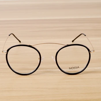 Originální Módní Jasný Objektiv Kulaté Brýle Rám Ženy, Muži, Osobnost Cool Brýle Rám Ultralight Ženy Optické Brýle