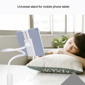Otočný Tablet Stand Držák Velký Displej Telefonu Držák pro iPad Bed Desktop Tablet Mobil Líný držák Držák Méně než 10.6