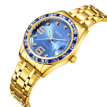 OUBAOER Nové Módní Ženy Hodinky Auto Datum Quartz Náramkové hodinky Hodin Montre Femme pro Ženy Lady Relogio Feminino