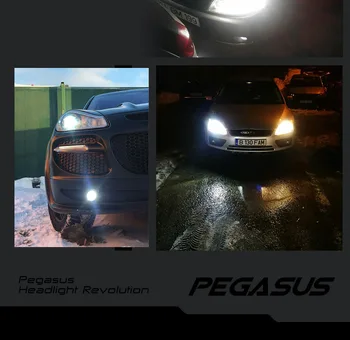 PEGASUS Auto Halogenové Světlomety H7 1500lm Auto Žárovky Světlometu 5000K