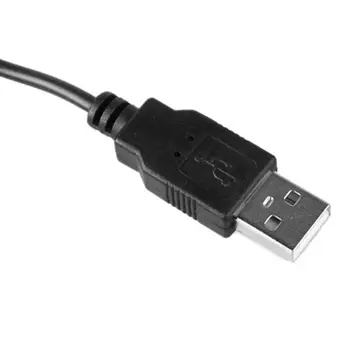 Plastový USB Single Nožní Přepínač Pedál Ovládání Pre-Progr Klíč pro Klávesnice, Myši PC