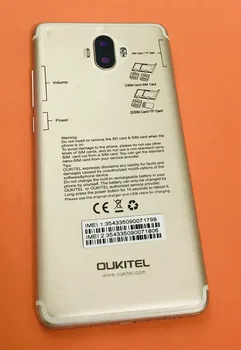 Použité Originální Baterie Ochranné Pouzdro pro Oukitel K8000 MTK6750T Octa Core 5.5 palcový Doprava Zdarma