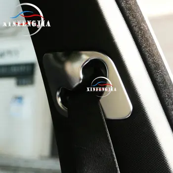 Pro BMW X5 F15, F85-2018 2KS Chromované Vnitřní Sedadlem bezpečnostní pás Obložení Sloupku Kryt