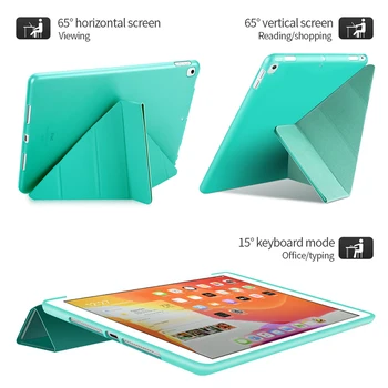Pro iPad 10.2 2019 9.7 2018 6. 7. Generace Pouzdro Pro iPad Mini 4, 5 Pro iPad 2 3 4 Air 1 2 Vzduch 3 10.5 Multifunkční POUZDRO
