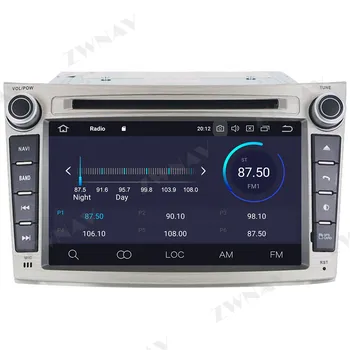 Pro Subaru Legacy Outback 2009-Android 10.0 4GB+64GB autorádia GPS Navigace Auto Stereo Hlavy Jednotka Multimediální Přehrávač PX6