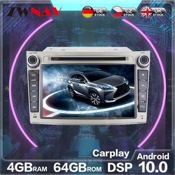 Pro Subaru Legacy Outback 2009-Android 10.0 4GB+64GB autorádia GPS Navigace Auto Stereo Hlavy Jednotka Multimediální Přehrávač PX6