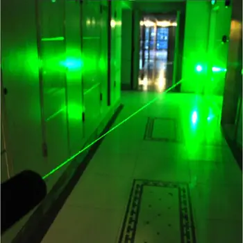 Profesionální Výkonný Vojenské 100W 100000m 532nm Zelené laserové ukazovátko, Svítilna Hořící zápas Hořet cigarety Lov