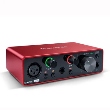 Propagace Focusrite Scarlett Solo 3rd gen 2 vstup 2 výstup USB audio rozhraní, zvuková karta profesionální Mikrofon pro nahrávání