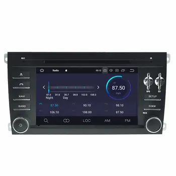 PX6 DSP Android 9.0 Auto Rádio Multimediální DVD Video Přehrávač GPS Pro Porsche Cayenne 2003-2010 mapy, GPS Navi Audio stereo Hlavy Jednotka