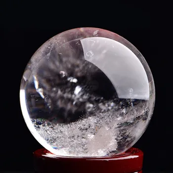 Přírodní Crystal Magic Ball Minerální Koule pro Gem Collection Domácí Kancelář Dekorace 3 do 20 cm čisté polské Řemesla