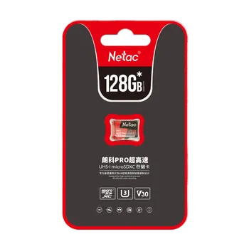 Původní Netac P500 Pro 64GB Micro SD Kartu 128 gb TF Karta U3 V30 Počítačové Video Karty Až do 100MB/s Paměťové Karty