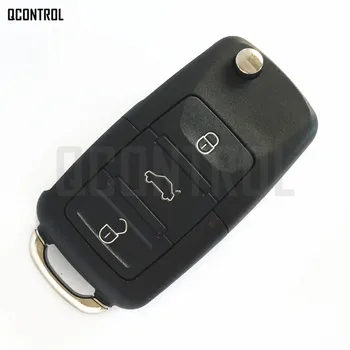QCONTROL Auto Dálkové Klíč DIY pro VW/VOLKSWAGEN Beetle/Jetta/Golf/Passat 1J0959753P/5FA009259-55 2002-2005