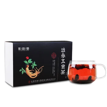 Qiao Yuntang Maca, ženšen Wubao čaj samčí květ moruše žlutá podstatu člověka, ledvin čaj zdravotní solidní káva manžela zdraví
