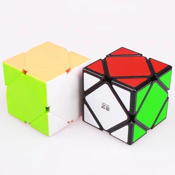 Qiyi Megaminxeds Stickerless Pyramida cube Profesionální Rychlost Magie qiyi Kostky Puzzle Speciální Tvar Zrcátko Hračka Pro Děti