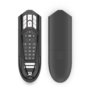 R1 Hlas Dálkové Ovládání 2.4 G Wireless Smart Air Mouse Gyroskop IR Učení Pro H96 MAX X96max Android TV Box PC