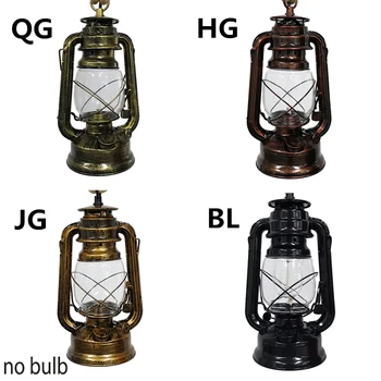 Retro přívěsek světlo E27 konopný provaz lucerna visí lampa Vintage Průmyslové Hanglamp Podkroví, bytové dekorace, lampy Vnitřní Bar světlo