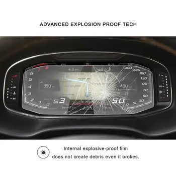 RUIYA Auto Screen Protector Pro CUPRA Ateca/Tarraco/Arona/Ibiza 2019 2020 LCD Přístrojový Panel Obrazovka Auto Interiérové Doplňky