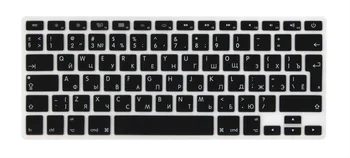 Ruské EURO Zadat abecedu Kryt Klávesnice Nálepky Protector pro MacBook Air 13.3 Mac Book Air13 palcový A1369 A1466