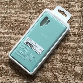 Samsung Galaxy Note 10 Plus Tekuté Silikonové Pouzdro Silky Soft Shell Kryt Pro Galaxy Note 10+ 10 Plus Pro S Retail Box