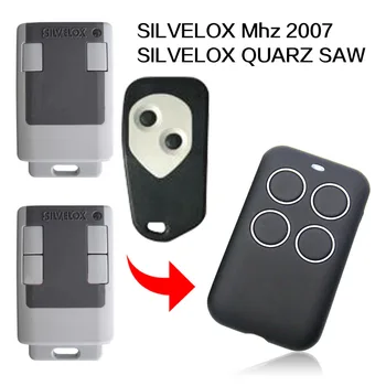 SILVELOX MHz 2007 QUARZ VIDĚL, dálkové ovládání brány, dálkové ovládání SILVELOX garážová vrata dálkové ovládání 433,92 MHz
