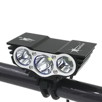 Solarstorm X3 Kolo 6000 Lumenů 4 Mode XML T6 LED Cyklistické Přední Světlo Baterie + Nabíječka