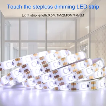 Stmívatelné LED Pásků USB Flexibilní Led Pásek Tira TV Led Podsvícení, HDTV Zaujatost Osvětlení pro Skříň Skříň Šatna Kuchyň Světlo