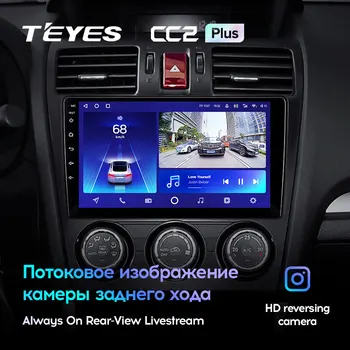 TEANO CC2L CC2 Plus Pro Subaru Forester 4 SJ 2012 - Auto Rádio Multimediální Video Přehrávač, GPS Navigace Android Č. 2din 2 din