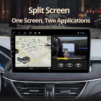 TIEBRO IPS 2 Din Android 9.0 Univerzální Auto Rádio s GPS Navi Auto Multimediální Video Přehrávač, BT, 4G a Wi-fi Auto Stereo Audio DVD Přehrávač