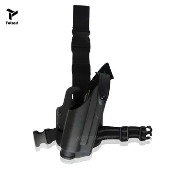TOtrait Nohu Pouzdra pro Glock 17/19/22/23/31 Drop Leg Pouzdro na Pistoli Platforma Safa Nohy Pádlo s Svítilna Taktická Ligh