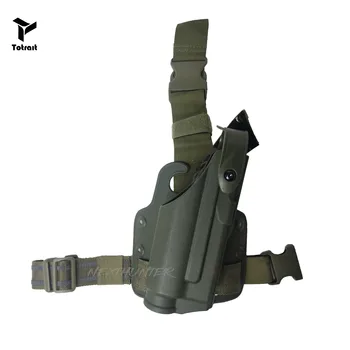 TOtrait Nohu Pouzdra pro Glock 17/19/22/23/31 Drop Leg Pouzdro na Pistoli Platforma Safa Nohy Pádlo s Svítilna Taktická Ligh