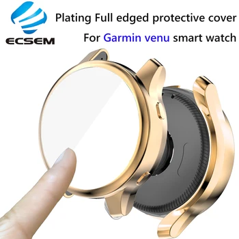 Ultra-Tenké ochranné Pouzdro Hodinek Pro Garmin Venu plné Chránič Kryt rámeček pro venu hodinky odolné proti nárazu pokovování Shell pouzdro