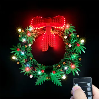 USB Powered LED Osvětlení Kit pro Vánoční Věnec 40426 (Pouze LED Světlo, Žádný Blok Kit)