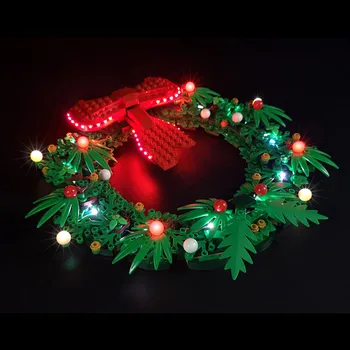 USB Powered LED Osvětlení Kit pro Vánoční Věnec 40426 (Pouze LED Světlo, Žádný Blok Kit)