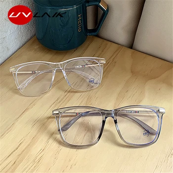 UVLAIK Krátkozrakost Optické Brýle Ženy Muži Módní Transparentní Brýle Rámy Classic Jasné, Čočky, Péče o Zrak Brýle Brýle